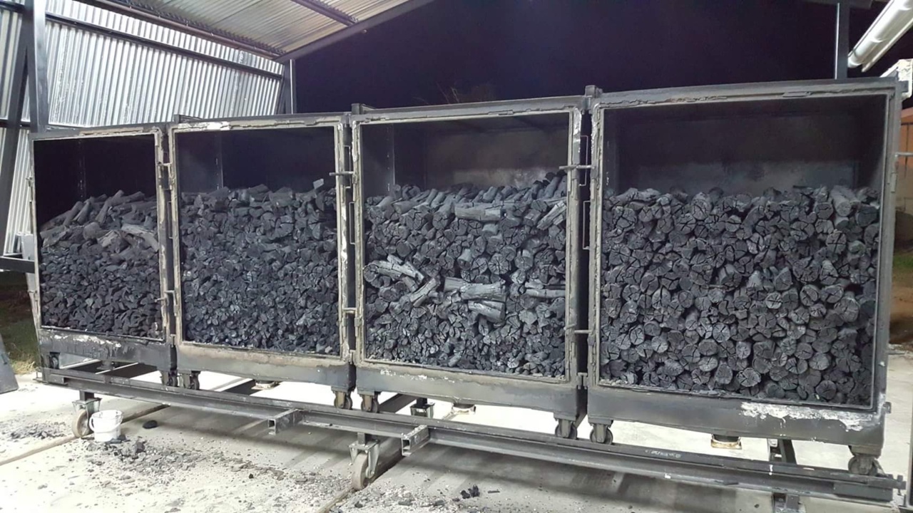 Charcoal Production Kiln / Retort