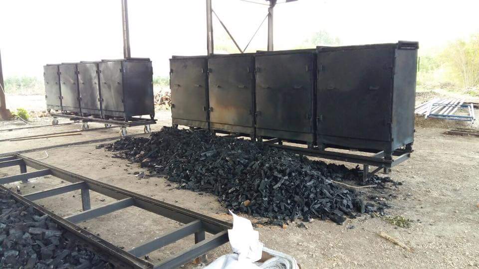 Charcoal Production Kiln / Retort