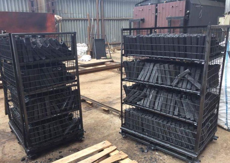 Charcoal Production Kiln / Retort