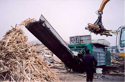 Wood Waste Shredder & Crusher